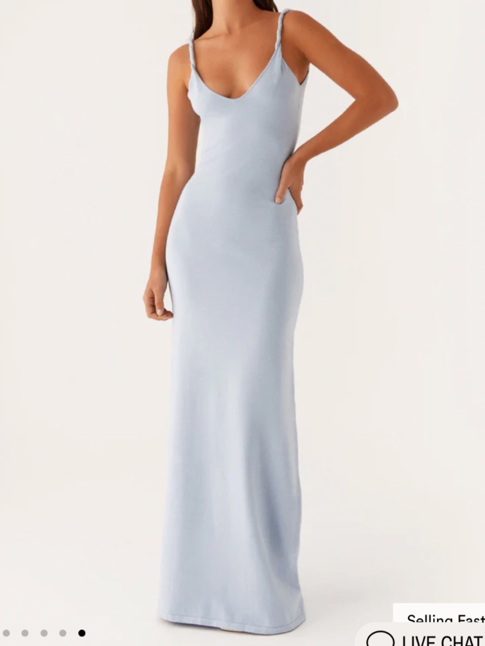 Peppermayo Anastasia Maxi Dress - Blue